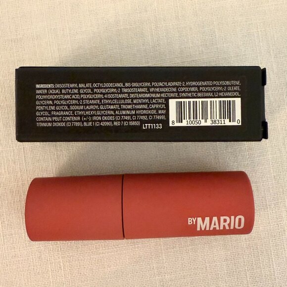 Makeup By Mario Moistureglow Plumping Lip Color Soft Blush Pink Vegan Cruel 3.3m - Picture 3 of 5